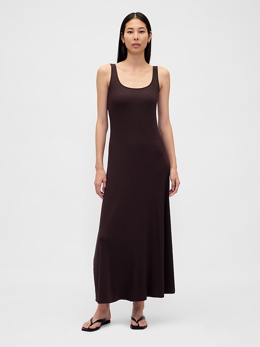 Image number 1 showing, Modern Square-Neck Maxi Dress