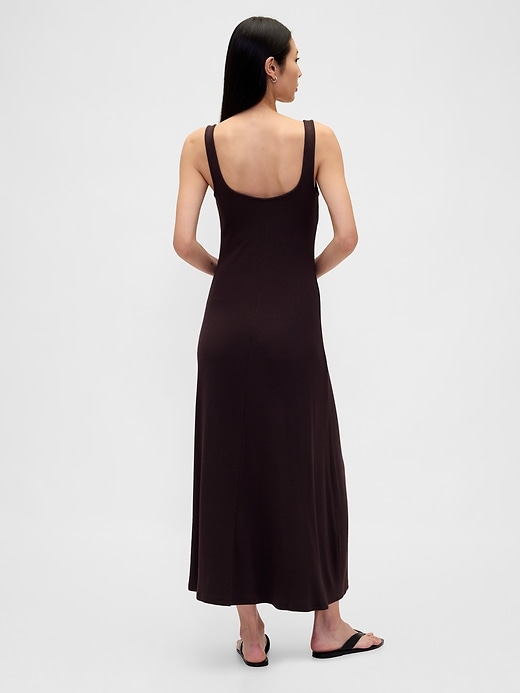 Image number 2 showing, Modern Square-Neck Maxi Dress