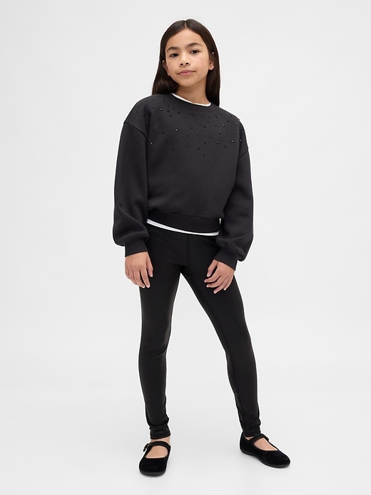 Image number 4 showing, Kids Embellished Dolman Sweatshirt