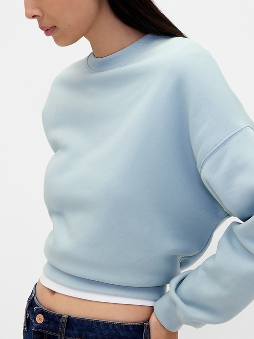 Image number 4 showing, VintageSoft Wedge Crewneck Sweatshirt
