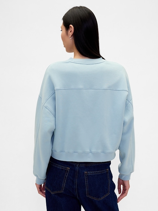 Image number 3 showing, VintageSoft Wedge Crewneck Sweatshirt