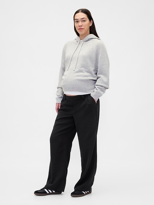 Image number 3 showing, Maternity Under Belly 365 Wide-Leg Trousers