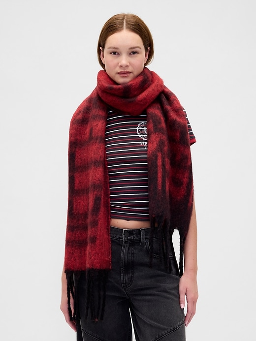 Image number 1 showing, Stranger Things Fringe Scarf