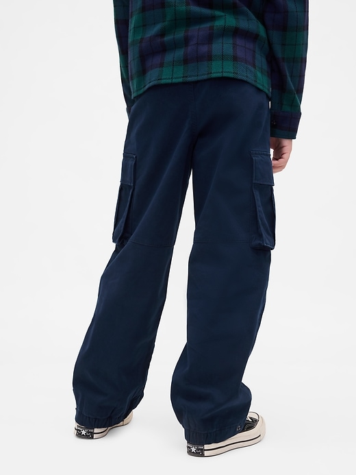 Image number 4 showing, Kids Jersey-Lined Cargo Pants