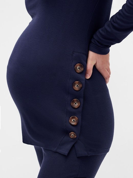 Image number 4 showing, Maternity Modal Rib PJ Set