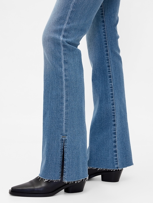 Image number 8 showing, Low Rise Long & Lean Split-Hem Jeans
