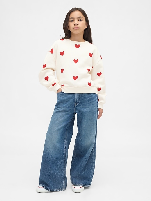 Image number 4 showing, Kids VintageSoft Dolman Sweatshirt