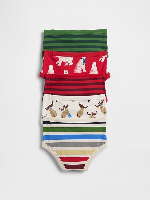 Image number 2 showing, Toddler Bikini Briefs (5-Pack)