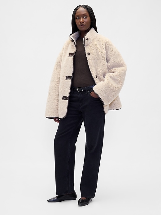 Image number 2 showing, High-Neck Sheer Sweater