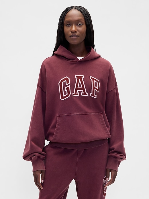 Image number 5 showing, Heavyweight Oversized Logo Hoodie