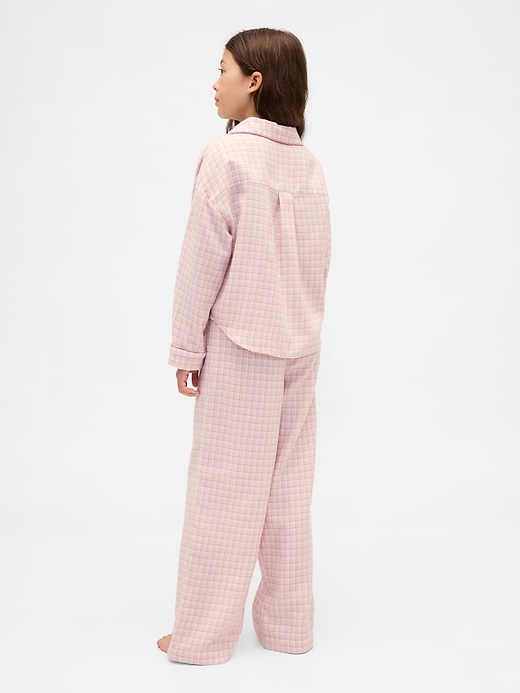 Image number 3 showing, Kids Recycled Flannel PJ Set