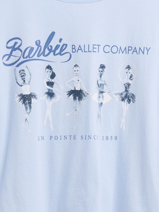 Image number 4 showing, Kids Barbie Oversized Graphic T-Shirt