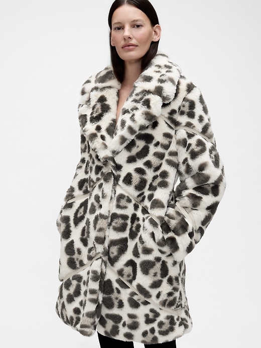 Image number 2 showing, GapStudio Faux Fur Jacket