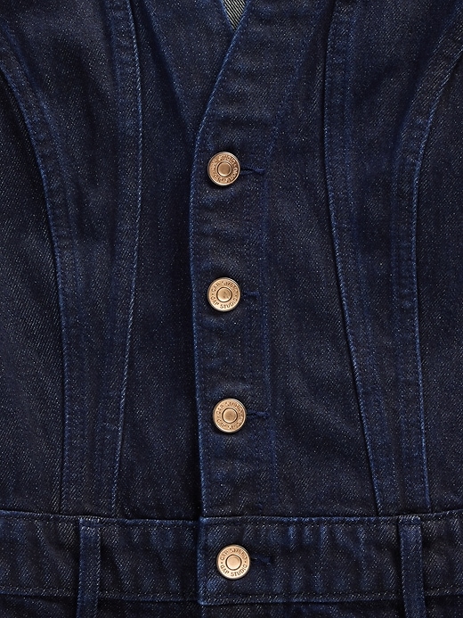 Image number 5 showing, GapStudio Denim Jumpsuit