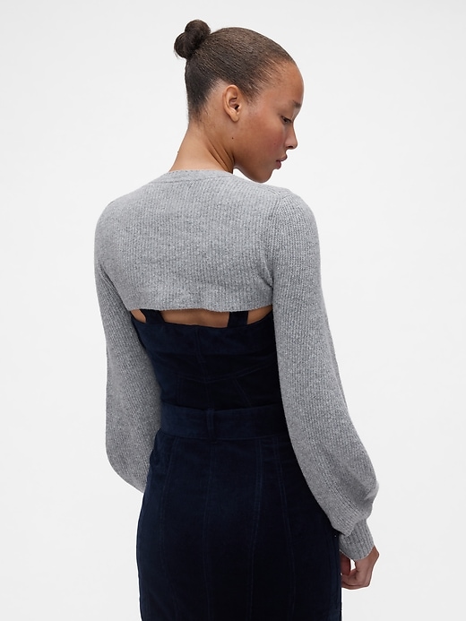 Image number 3 showing, GapStudio CashSoft Shrunken Cardigan