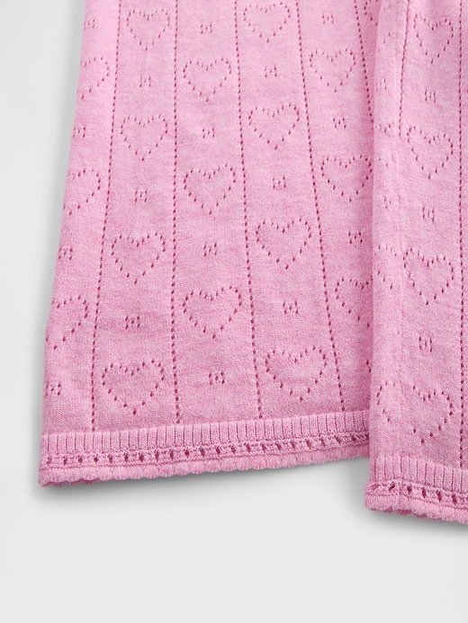 Image number 5 showing, Lightweight CashSoft Pointelle Heart PJ Pants