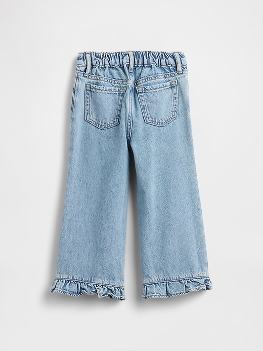 Image number 3 showing, Baby & Toddler Ruffle-Hem Stride Jeans