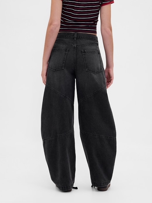 Image number 4 showing, Stranger Things High Rise Seamed Horseshoe Jeans
