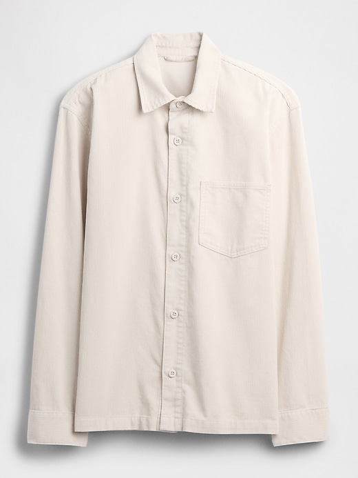 Image number 5 showing, Corduroy Shirt Jacket