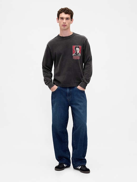 Image number 4 showing, Stranger Things Adult Graphic T-Shirt