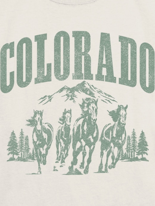 Image number 3 showing, Kids Colorado Horses Graphic T-Shirt