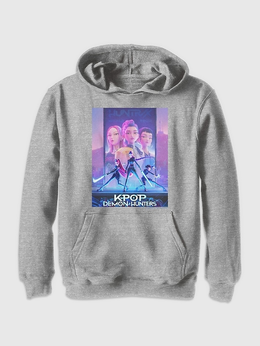 Image number 1 showing, Kids K-Pop Demon Hunters Poster Graphic Sweatshirt