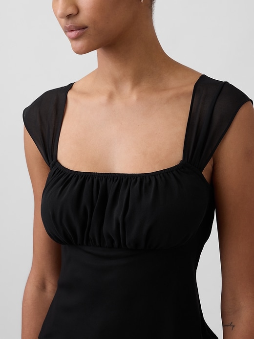 Image number 4 showing, Mixed Media Crop Top