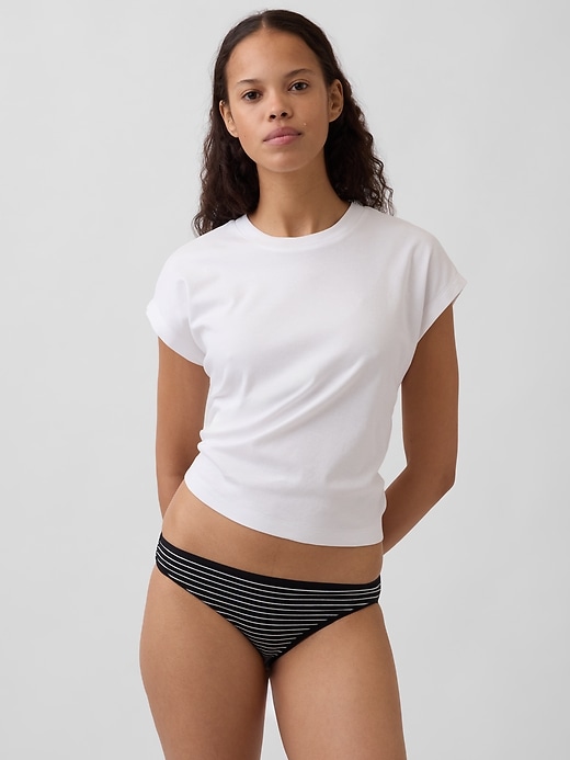Image number 1 showing, Organic Stretch Cotton Bikini