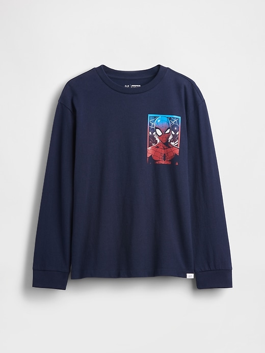 Image number 1 showing, Kids Marvel Relaxed Graphic T-Shirt