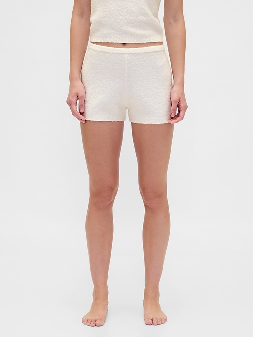 Image number 2 showing, CashSoft Boucle Sweater Shorts