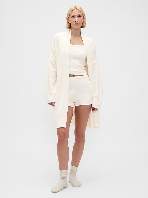 Image number 1 showing, CashSoft Boucle Relaxed Robe