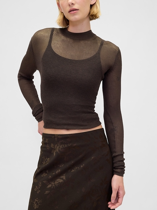 Image number 4 showing, Maxi Slip Skirt