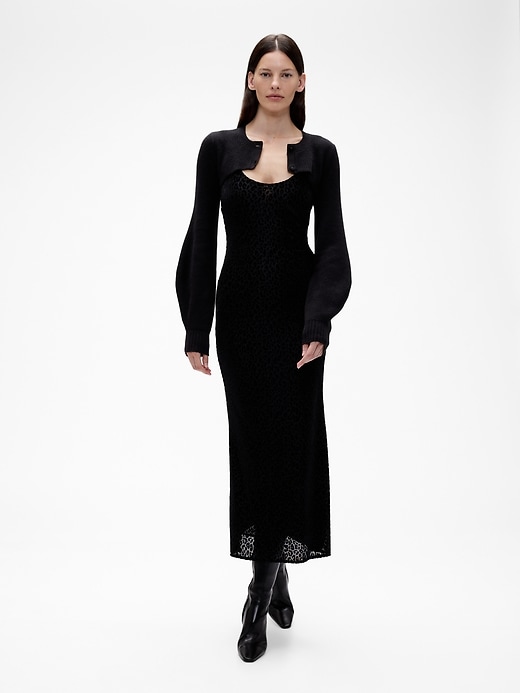 Image number 2 showing, GapStudio CashSoft Shrunken Cardigan