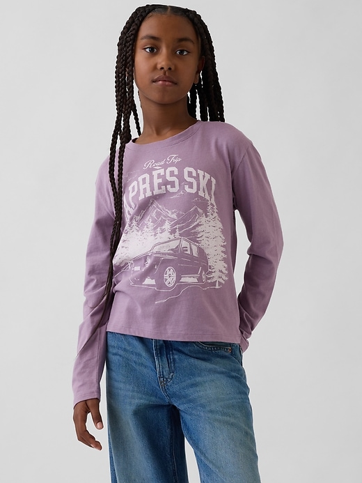 Image number 1 showing, Kids Relaxed Graphic T-Shirt