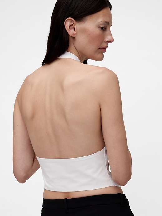 Image number 2 showing, GapStudio Poplin Tuxedo Shirt