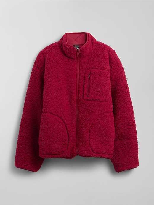 Image number 5 showing, GapFit Reversible Sherpa Jacket