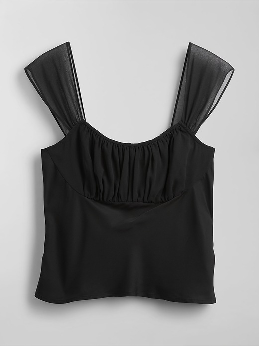 Image number 5 showing, Mixed Media Crop Top