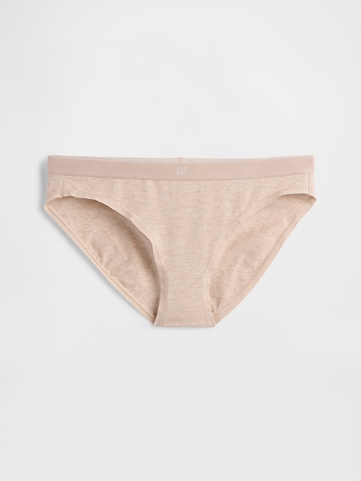 Image number 3 showing, Organic Stretch Cotton Logo Bikini