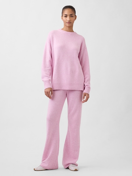 Image number 2 showing, CashSoft Oversized Boyfriend Sweater