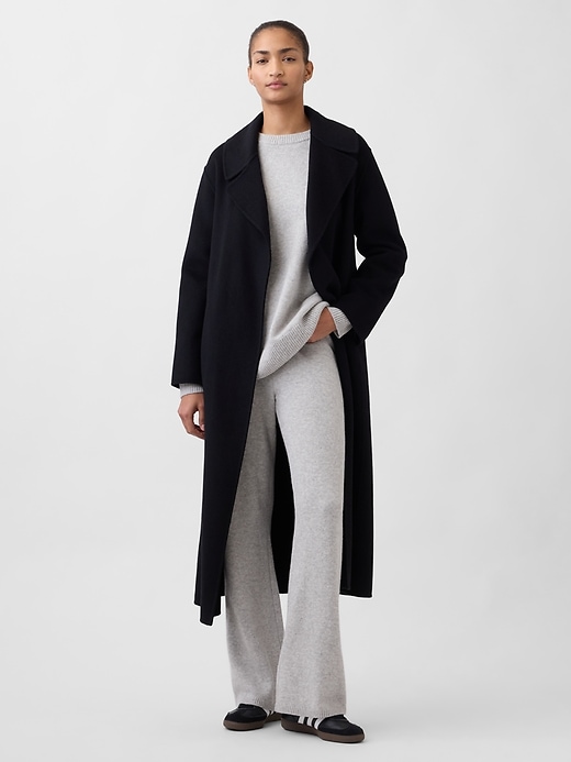 Image number 2 showing, CashSoft Oversized Boyfriend Sweater