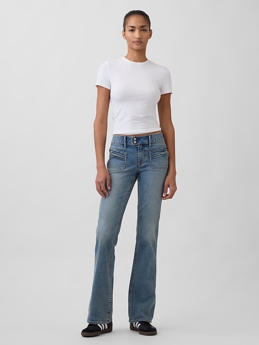 Image number 1 showing, Low Rise Long & Lean Jeans