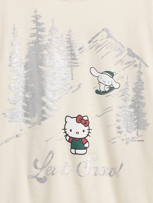 Image number 4 showing, Kids Oversized Graphic T-Shirt