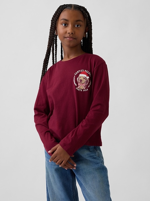 Image number 1 showing, Kids Relaxed Graphic T-Shirt