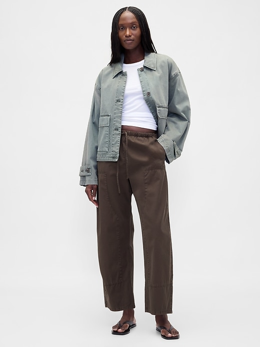 Image number 1 showing, Easy Double-Knee Barrel Pants