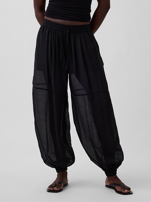 Image number 2 showing, Sheer Parachute Joggers