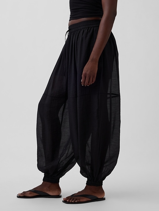 Image number 3 showing, Sheer Parachute Joggers