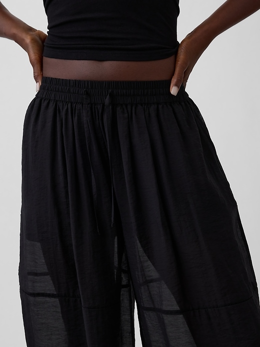 Image number 6 showing, Sheer Parachute Joggers