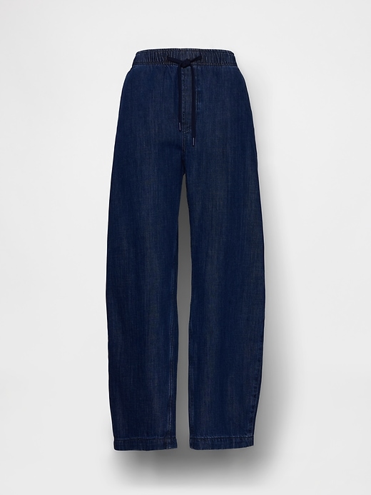 Image number 5 showing, High Rise Easy Barrel Jeans