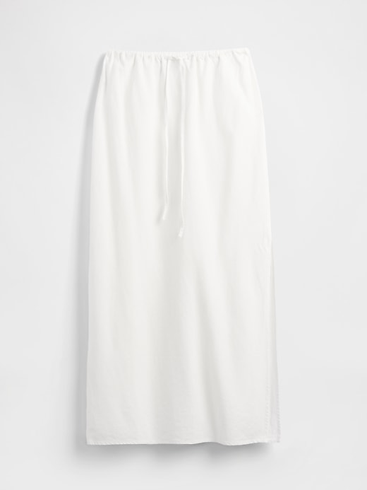 Image number 5 showing, Linen-Blend Maxi Skirt