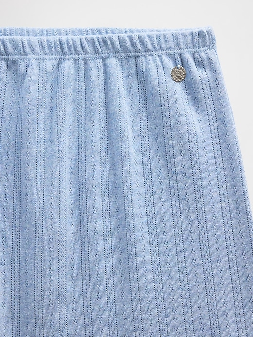 Image number 5 showing, Gap × Summer Fridays Pointelle PJ Shorts